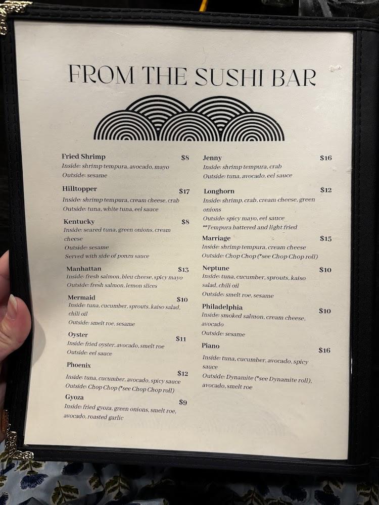 Yuki Japanese Restaurant Menu image 4